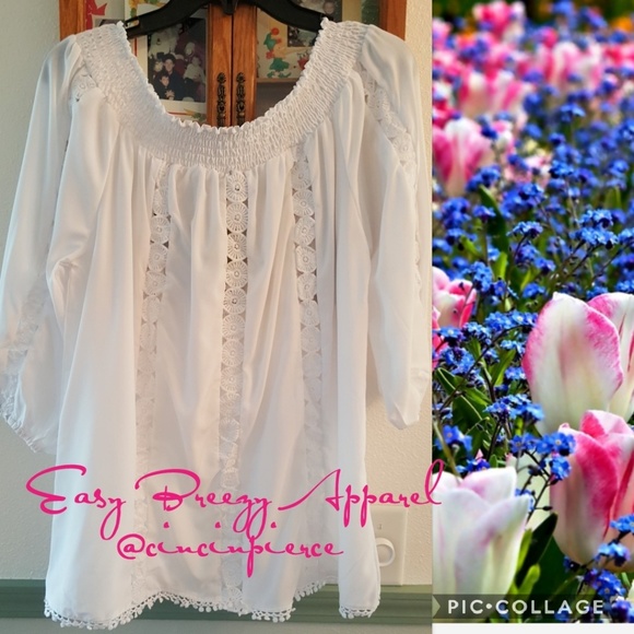 Vivid Importers Tops - BLOUSE 😉 REALLY PRETTY LARGE